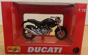 DUCATI MAISTO 1:18 モンスターダーク　MONSTER DARK