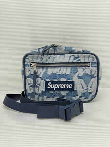 ★ Supreme シュプリーム 22ss fat tip jacquard denim waist bag ボディバッグ ブルー 通年