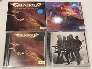 3枚セット★GALNERYUS 【絆 FIDT OF THE BLUE SKY】【Beyond the End of Despair...】【One for All - All for One】・ガルネリウス