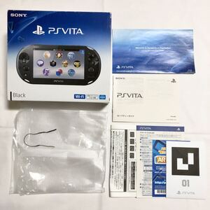 空箱のみ SONY PSVITA PCH2000 ブラック 黒 説明書 アクセサリー ゲーム ソニー VITA レトロ