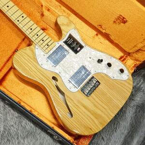 Fender American Vintage II 1972 Telecaster Thinline MN Aged Natural