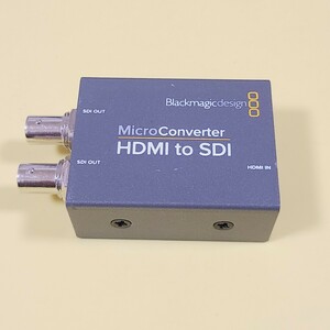 ★送料無料 ★即決★　Blackmagic Design ブラックマジックデザイン マイクロコンバーター　HDMI to SDI☆★ 