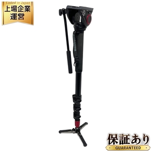 Manfrotto MVM500A 一脚 雲台付き マンフロット カメラ 周辺機器 中古 F9631706