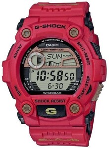 新品未使用 G-SHOCK ジーショック 七福神 SHICHI-FUKU-JIN 第1弾 恵比寿モデル G-7900SLG-4JR メンズ レッド [カシオ] プライスタグ付き