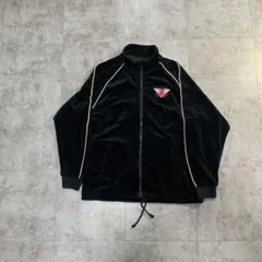 00s velours Jersey Trac jacket