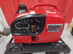 中古品 現状品 shindaiwa 新ダイワ インバータ発電機 IEG900M②