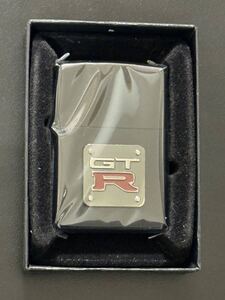 zippo SKYLINE GT-R since 1989 スカイライン 年代物 2000年製 NISSAN 立体メタル デットストック ケース 保証書