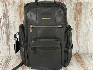 TUMI　 リュック　 シェパード デラックス　ブリーフパック　バックパック　 オールレザー　ブラック　