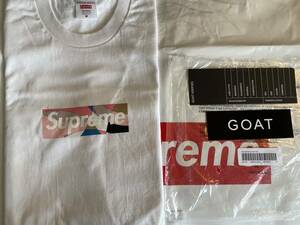 【新品 未使用 正規品】Supreme Emilio Pucci Box Logo Tee White Pink (SS21) サイズM