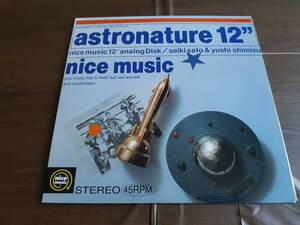 L5074◆12 / ナイスミュージック Nice Music / Astronature 12 / 佐藤清喜、清水雄史