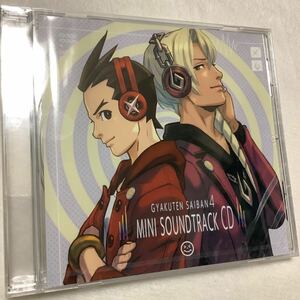 新品未開封 逆転裁判4 コレクターズパッケージ特典 ミニサウンドトラック サントラ CD