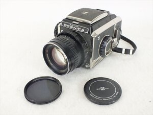 ♪ 1円スタート ♪ ZENZA BRONICA ゼンザブロニカ S2 中判カメラ ZENZANON MC1:3.5 f=150mm 中古 現状品 250109J6146