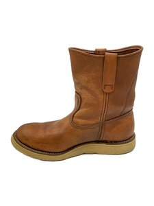 RED WING◆ペコスブーツ/US8/BRW/牛革/866