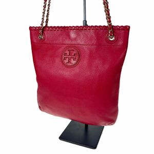 Tory Burch チェーン　トートバッグ　キルティング a159