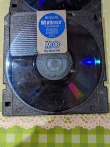 【中古品】 日立マクセル 3.5インチMOディスク 230MB 5枚 現状品