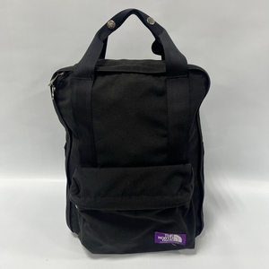 THE NORTH FACE PURPLE LABEL/ザ ノースフェイス パープルレーベル/2WAYデイパック/NN7602N/ブラック/リュック/バックパック/ユニセックス