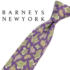 323/ 美品 BARNEYS NEWYORK バーニーズニューヨーク 中古 USED ペイズリー ネクタイ