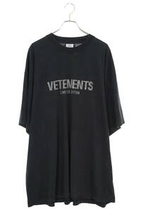 ヴェトモン VETEMENTS UE54TR180B サイズ:M クリスタルロゴTシャツ 中古 OM10