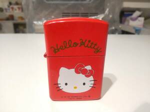 平成レトロ★90年代★韓国製★当時物 SANRIO サンリオ 製品★Hello Kitty ハローキティ ジッポーライター オイルライター★タバコ キャンプ