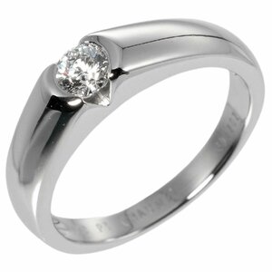 ショーメ フィデリテ 12号 リング 指輪 0.25ct VS2/E/VG Pt950プラチナ ダイヤモンド Chaumet【I201823059】中古