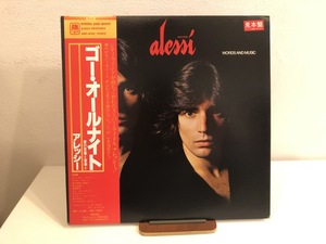 【中古品】アレッシー ( ALESSI )/ ゴー・オールナイト　AMP-6050 LP 帯付　見本盤　ジャケット折れあり　#100867