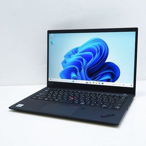 〇LENOVO ThinkPad X1 Carbon 8th Gen【第10世代Core i5-10210U/メモリ8GB/SSD256GB/Win11Pro/無線LAN/webカメラ/フルHD/AC付属】