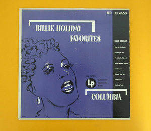 10インチ ◆BILLIE HOLIDAY FAVORITES◆COLUMBIA 米深溝