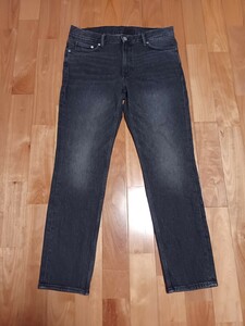 &Denim アンドデニム ブラックジーンズ W33×L30 H&M