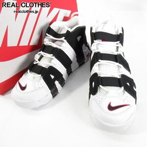 NIKE/ナイキ AIR MORE UPTEMPO/エアモアアップテンポ ホワイト/ブラック 414962-105/27.0 /080