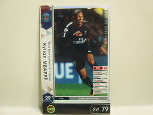 ■ WCCF 2017-2018 EXTRA 白 キリアン・ムバッペ　Kylian Mbappe 1998 France Paris Saint-Germain FC 17-18 Panini FOOTISTA