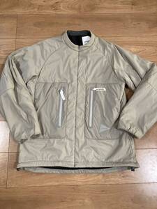 and wander polartec alpha jacket アンドワンダー　ポーラテックアルファジャケット　グレー　size3