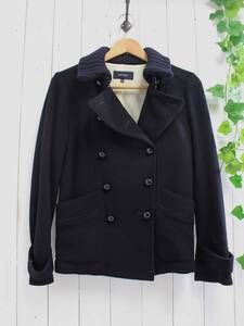 *トゥモローランド購入 MACPHEE*WOOL100% リブジャケット ショートコート 38