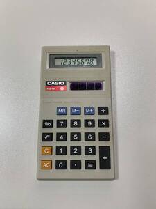 CASIO 電卓 HS-8E 8桁 カシオ