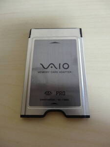 [送料無料 即決] SONY VAIO MEMORY CARD ADAPTER VGP-MCA10 USED