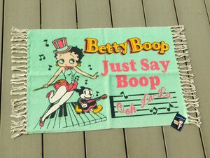 ◆送料無料◆【Betty Boop・ベティちゃん】※《コットンマット・500×700mm ／ DINER①》　アメリカン雑貨　優しい肌触り