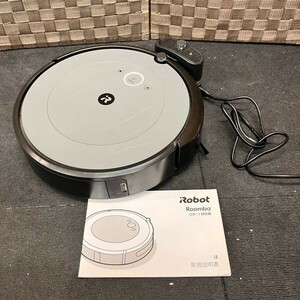 K055-D4-90 iRobot アイロボット ロボット掃除機 Roomba ルンバ i2/家電 家庭用/充電器 電源コード 取説付/通電OK ⑪