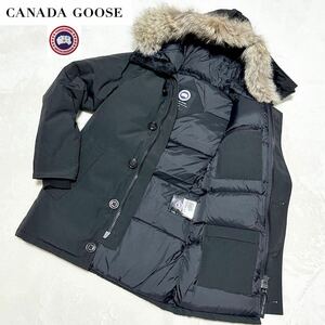 1円〜 【極美品】 CANADA GOOSE カナダグース ダウン 3438 JM 黒 JASPER PARKA　ジャスパー