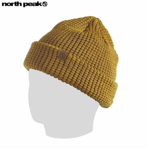 ■[FREEサイズ]NORTH PEAK BEANIE NP-9397 カラー:MT ビーニー ニット帽 キャップ スノーボード スノボ スキー