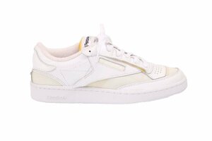 メゾンマルジェラxリーボック スニーカー ホワイト サイズ40 約25.5cm MARTIN MARGIELA X Reebok Club C 