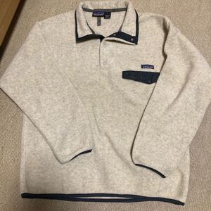 超美品！ patagonia パタゴニア シンチラ スナップT フリース プルオーバー ジャケット L グレー 1998年製 MEXICO デッドストック並