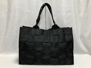 極美品♪Supreme シュプリーム Woven Tote Bag ウーブン ハンド ショルダー ラージ トートバッグ ブラック 黒 肩掛け メンズ レディース♪