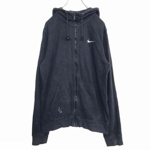 NIKE ジップアップパーカー Sサイズ ナイキ ブラック 古着卸アメリカ仕入 t2108-3279