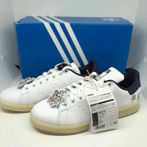 ◆未使用◆adidas【STAN SMITH スタンスミス×ディズニー チャーム付 25ｃｍ】HQ2172 ◆アディダススニーカー宇宙 ミッキ