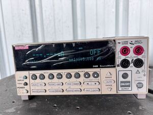 KEITHLEY ケースレー SourceMeter ソースメーター 2400 中古品 本体のみ