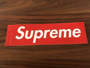 新品 Supreme シュプリーム Box Logo ステッカー 赤 シール ノベルティー