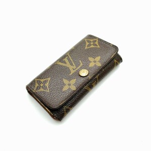 モノグラム　ルイヴィトン　LOUISVUITTON　キーケース　４連　メモA６