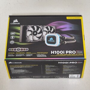 CORSAIR H100i PRO RGB CW-9060033-WW 240mm 簡易水冷型CPUクーラー LGA115X・1200 Socket AM4等対応