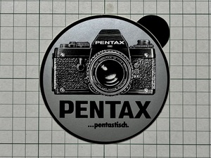 当時物 PENTAX ペンタックス （その1）ステッカー デカール 一眼レフ カメラ 写真 +AE