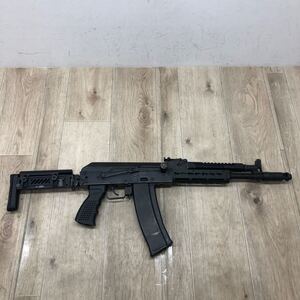 123 D / 1円〜 ガスガン メーカー不明(GHK?) AK74 ゼニートカスタム ZENIT CO2 ガスブローバック GBB 中古【同梱不可】【18歳以上対象】