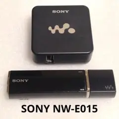 SONY NW-E015 ウォークマン／ACアダプター AC-NWUM60